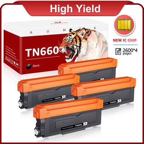 TN660 Toner Cartridge Brother Printer Replacement For Brother TN660 TN