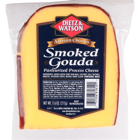 Dietz And Watson Dietz And Watson Artisan Smoked Gouda Cheese