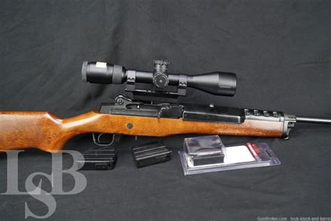 Sturm Ruger Mini 14 223 Rem 5 56 Nato Blue Semi Auto Rifle Mfd 1983 Semi Auto Rifles At