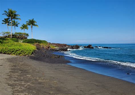 49 Black Sand Beach (Honokaope Beach), Waimea - Hawaii Beaches