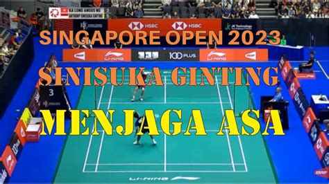 Hasil Singapore Open Anthony Ginting Jaga Harapan BL Indonesia Melaju