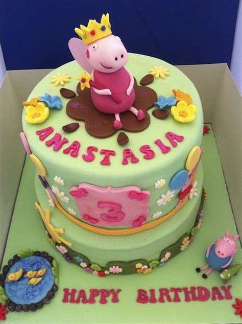 Peppa Pig Cake - Decorated Cake by Sonia - CakesDecor