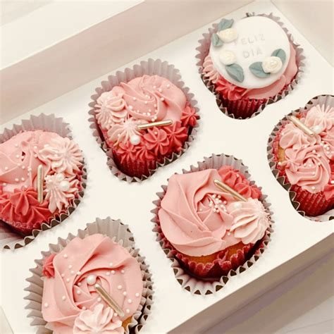 Pack De 6 Cupcake Personalizados Josefa Pinto Tartas Artesanales