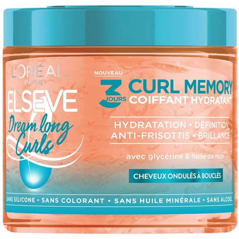 Elseve Dream Long Curls Coiffant Hydratant Jours Curl Memory