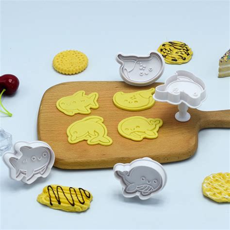 Rnemite Amo Marine Animals Cookie Cutter Setocean Cookie Cutters With