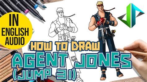 Drawpedia How To Draw New Agent Jones Jump From Fortnite