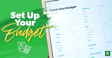 Free And Easy Budget Template Ramsey Worksheets Library