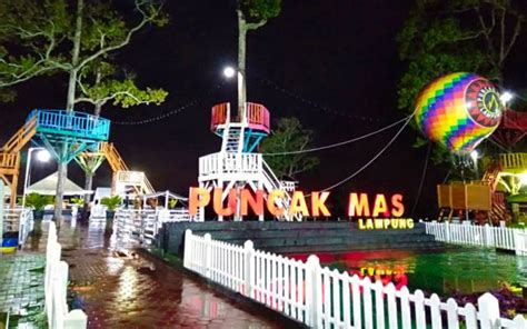 Lokasi Dan Harga Tiket Masuk Puncak Mas Lampung Suguhan Keindahan Wisata Terbaru Yang Siap