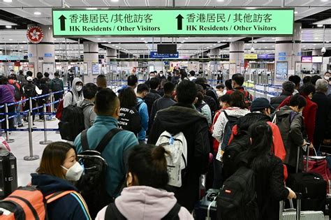 香港与内地6日起全面通关 取消核酸及预约名额要求 搜狐大视野 搜狐新闻