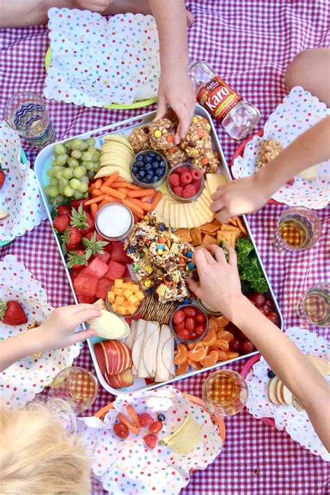 Summer Picnic Snack Tray The Bakermama