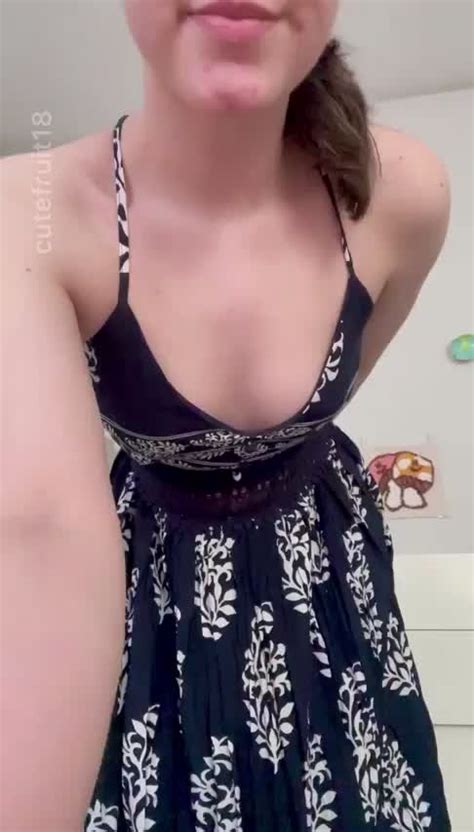 This Is My First Post Here 🥰 Do You Like What Im Hiding Under My Dress