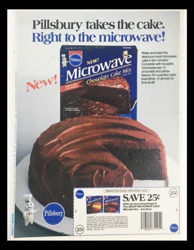 Pillsbury Microwave Cake Mix