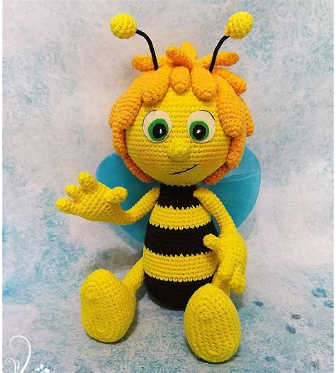 Maya The Bee Crochet Pattern Bee Amigurumi Pattern In Etsy