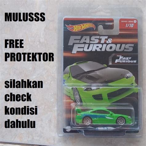 Hot Wheels Fast Furious 2023 Series 1 95 Mitsubishi Eclipse Hijau Lazada Indonesia