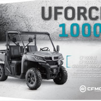 Diagram Cfmoto Uforce Cf Uu Owner S Manual F