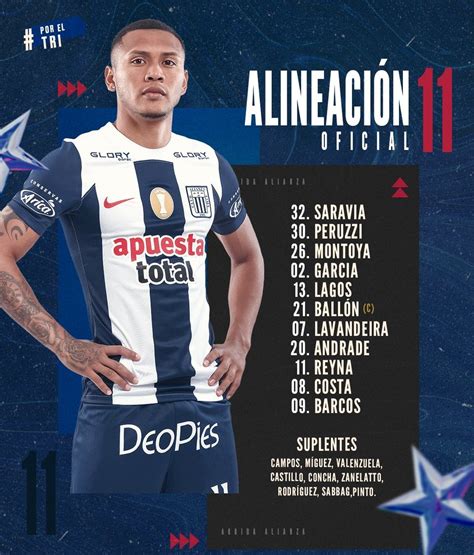 Alianza Lima Vs Sport Boys Alineación Confirmada De Los íntimos Para Su Debut En La Liga 1