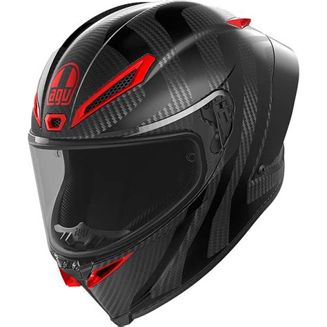 Agv Pista Gp Rr Ece Intrepido Matt Carbon Black Red Free Uk