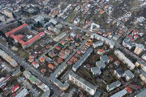 Premium Photo Aerial Urban Landscape Houses And Flat Of Blocks Above