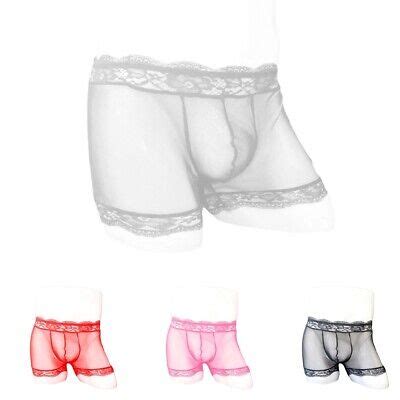 Stilvolle Und Sinnliche Transparente Boxershorts F R M Nner Modisch Und