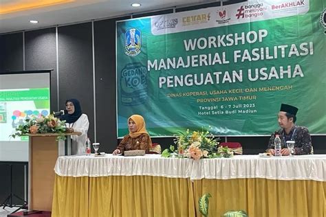 Diskop Ukm Jatim Gelar Workshop Managerial Fasilitasi Penguatan Usaha