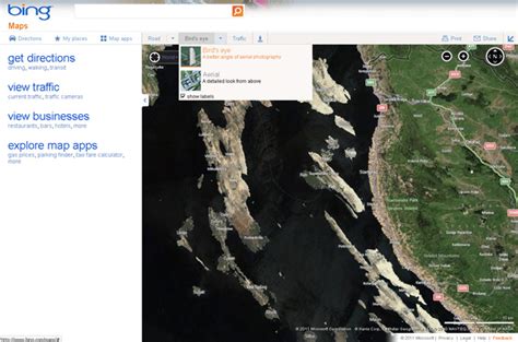 Microsoft Redesigns Bing Maps Interface Kishorejangid