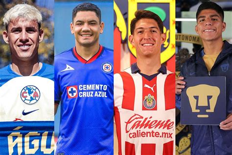 Liga Mx Altas Y Bajas De Chivas Am Rica Cruz Azul Y Pumas