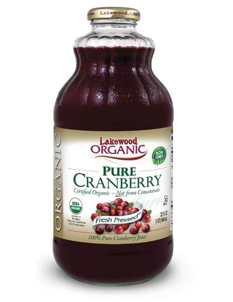 Lakewood Cranberry Juice 100 Pure Organic Cranberry Juice 946ml PGMall