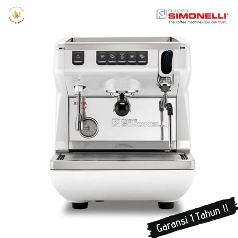 Simonelli Appia Life Volumetric Espresso Coffee Maker Machine Single