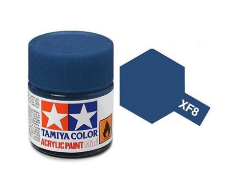 Tamxf50 Tamiya Flat Field Blue Acrylic 10ml Bottle