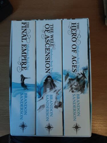 Mistborn Trilogy Boxed Set By Brandon Sanderson 2015 Paperback