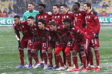 Uefa Champions League Dynamo Kyiv V Bayern Munchen Editorial Stock