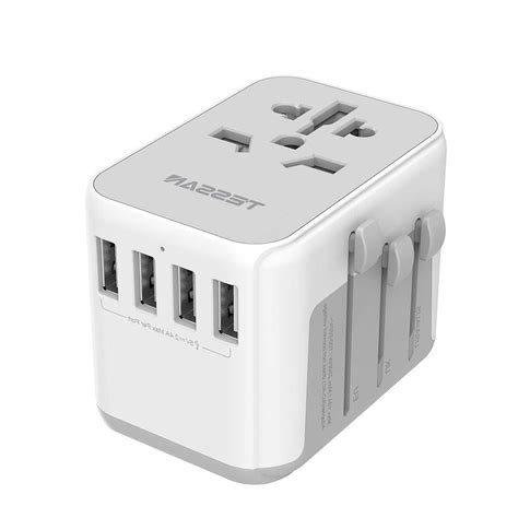 Buy Tessan Universal Travel Adapter All In One Travel Charger With