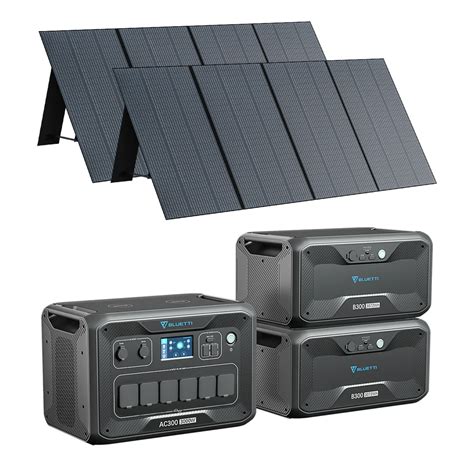 Kit Generator Solar Portabil Bluetti Power Oak 3000W 6144Wh Ac300 2