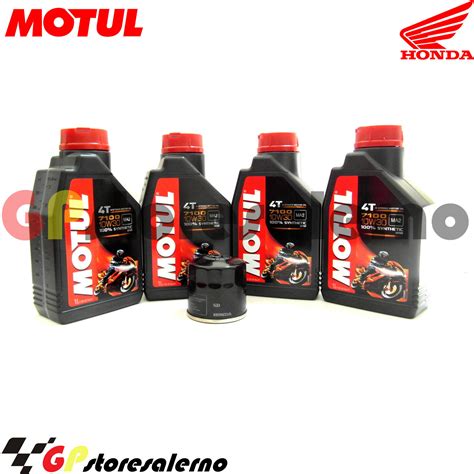 Tagliando Filtro Olio Originale Motul W Honda Vt C