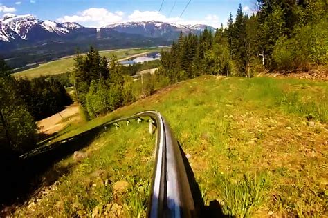 Magic Spot Pipe Mountain Coaster At Revelstoke Canada Matador Network