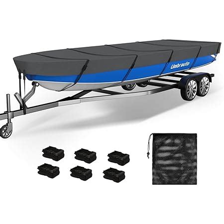 Amazon Umbrauto Jon Boat Cover 16ft 600D Heavy Duty Solution Dyed