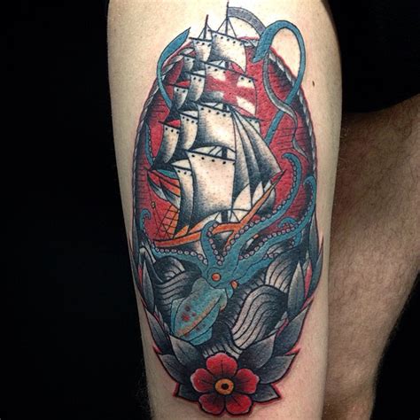 60+ Best Kraken Tattoo Meaning and Designs - Legend of The Sea (2019)