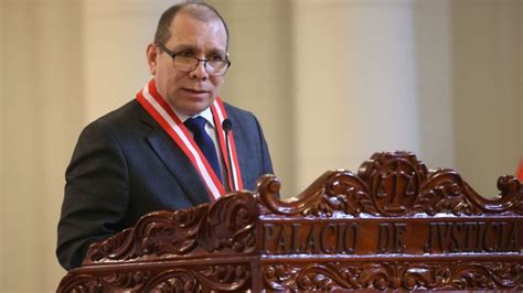 Javier Arévalo asumió presidencia del Poder Judicial Nos