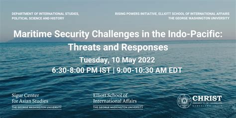 Maritime Security Challenges In The Indo Pacific Threats And Responses