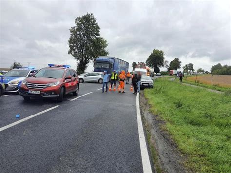 Śmiertelny wypadek na trasie Bonin Koszalin Trzech nastolatkow z BMW