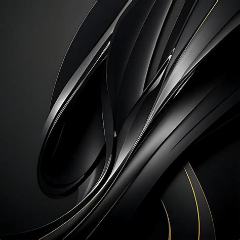 Premium AI Image | Abstract Black Background AI Generated