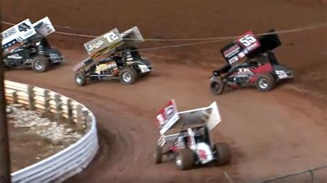 410 Sprint Car Feature Lincoln Speedway 3 6 2021 Youtube