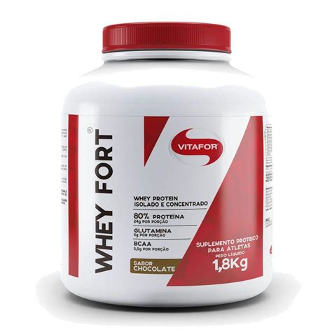 Whey Fort Vitafor Isolado E Concentrado 1800g