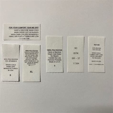 Custom Computer Labels – 3A Thread & Supply Co