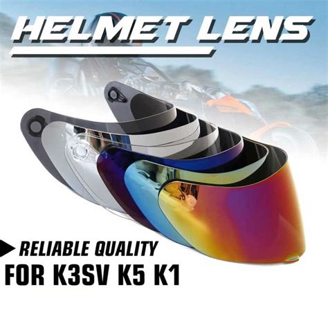 AGV K1 K5 K3SV Helmet Visor With AGV Logo Motocross Full Face Visor ...