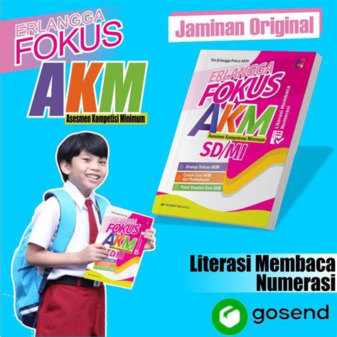 Jual Buku Latihan Soal Sd Erlangga Fokus Akm Kelas Shopee Indonesia