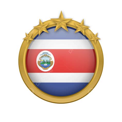 Costa Rica Flag Vector Costa Rica Flag Costa Rica Flag Png And