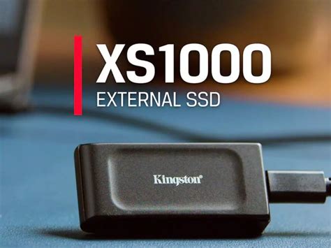 Kingston expande linha de SSDs portáteis o novo XS1000 Última Ficha