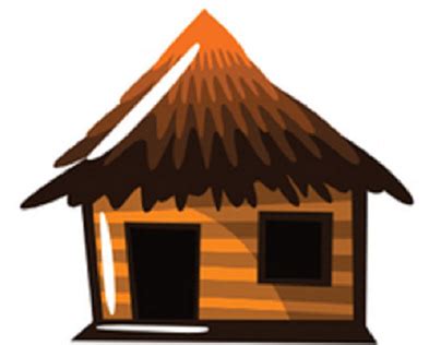 Bahay Kubo Clipart