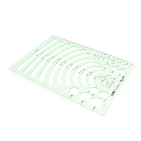 Plastic Circle Radius Master Drawing Template Arc Template Stencil